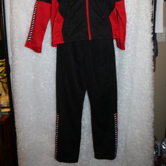 The Athletic Works boys XL husky 14-16 activewear bottoms and zip up jacket set - Picture 5 of 6